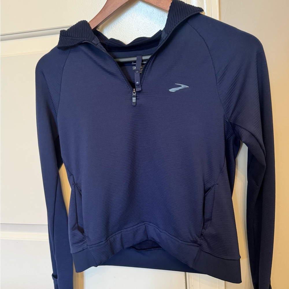 Brooks Navy Blue Women's Hoodie